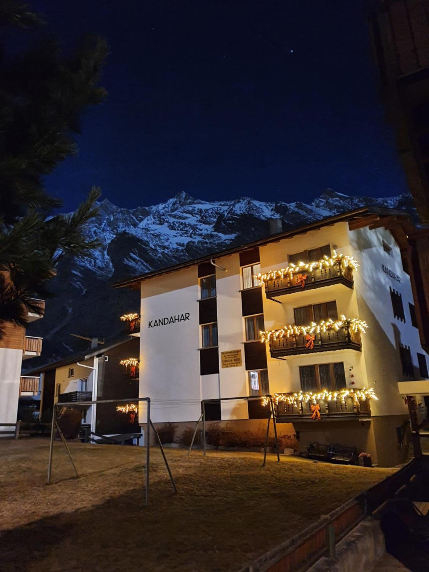 Haus Kandahar Saas Fee Extérieur photo
